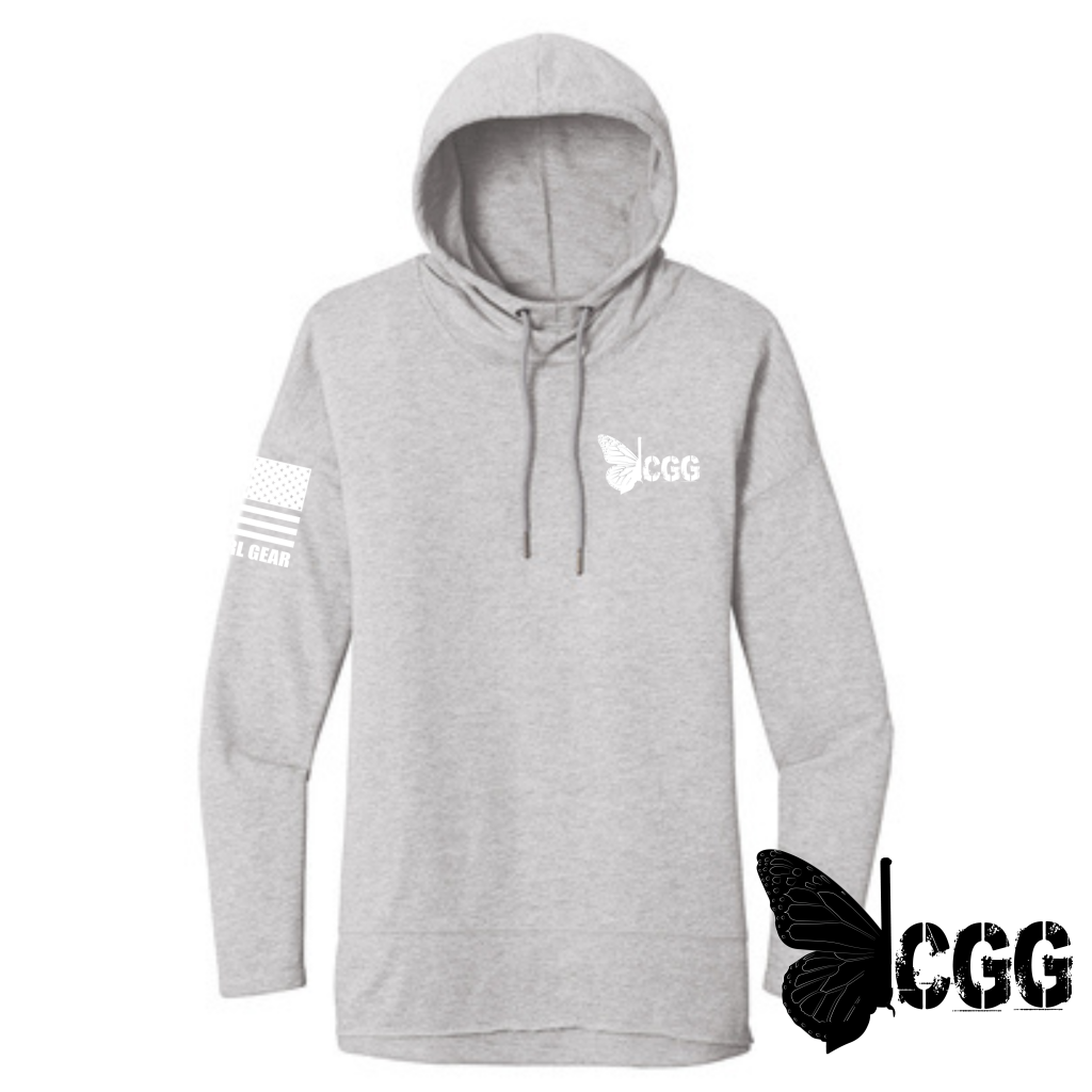 Cgg Featherweight Hoodie Xs / Heather Gray Lightweight Hoodie