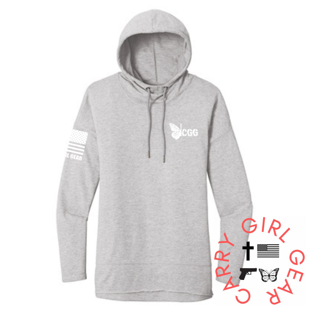 Cgg Featherweight Hoodie Xs / Heather Gray Lightweight Hoodie