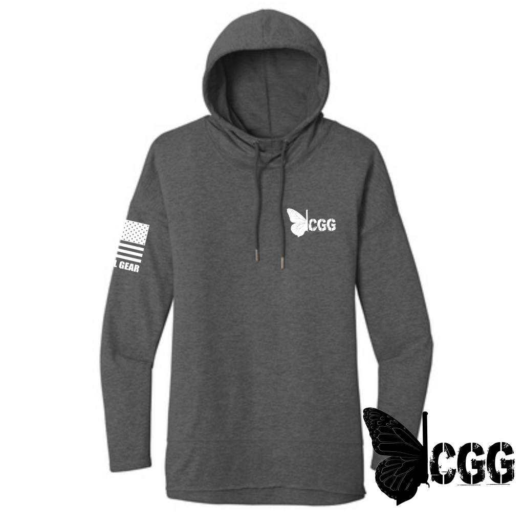 Cgg Featherweight Hoodie Xs / Heather Gray Lightweight Hoodie