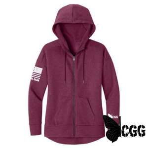 Cgg Hoodie Jacket Xs / Berry Hoodie