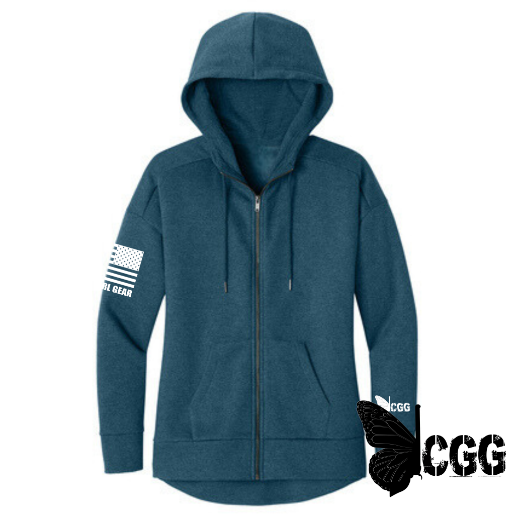 Cgg Hoodie Jacket Xs / Deep Teal Hoodie