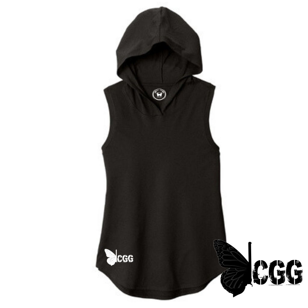 Cgg Hoodie Tank Xs / Black