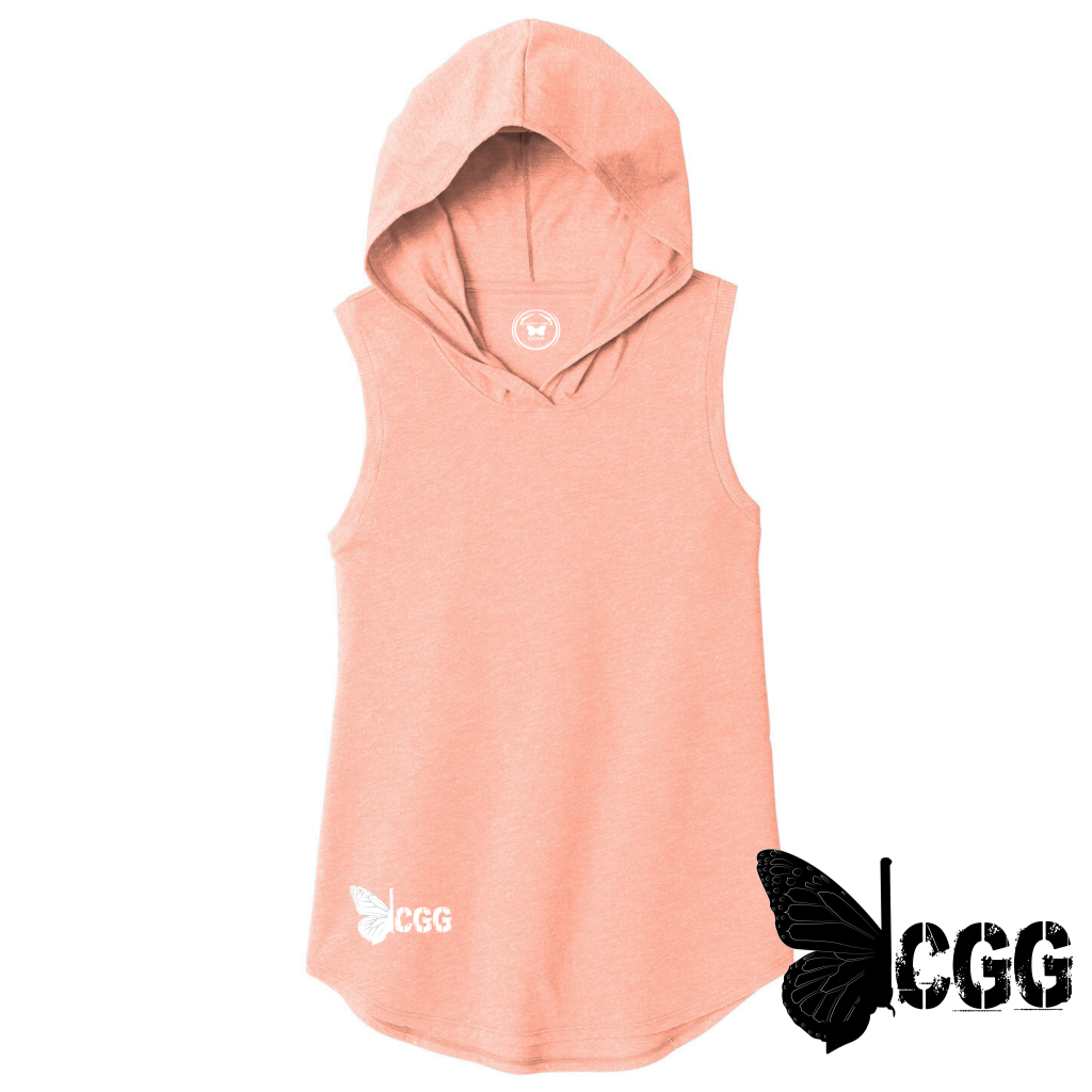 Cgg Hoodie Tank Xs / Dusty