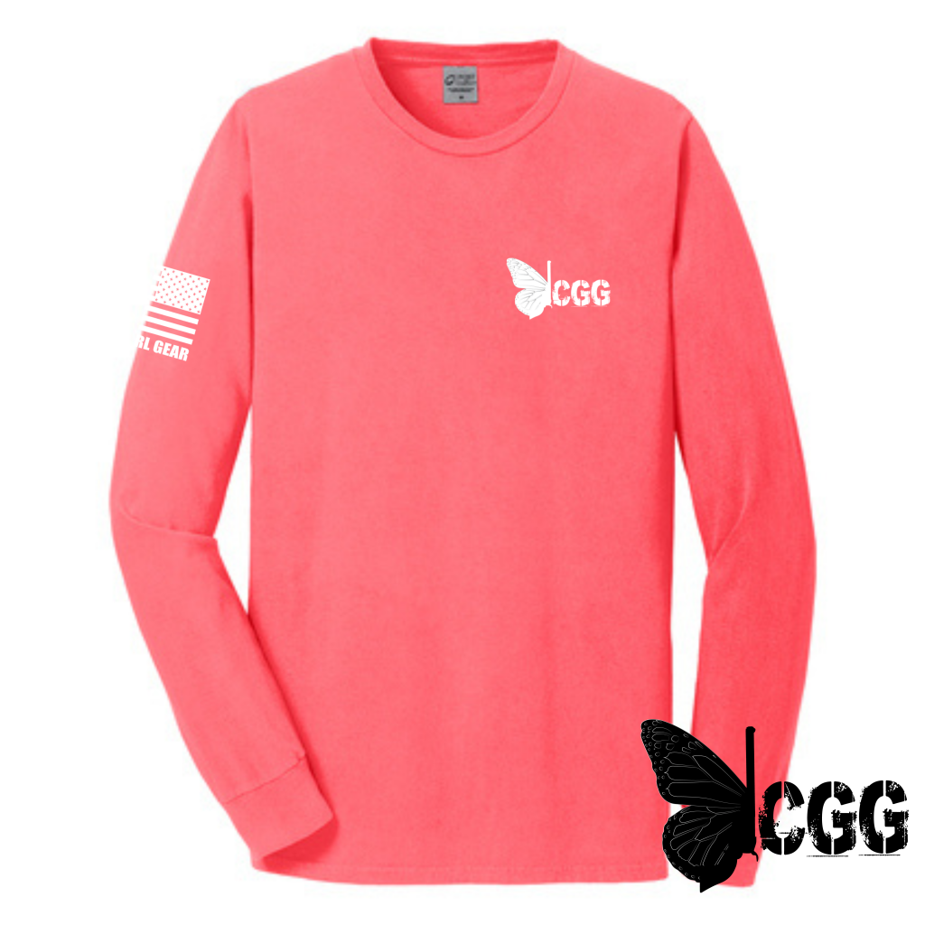 Cgg Long Sleeve Neon Coral / Xs