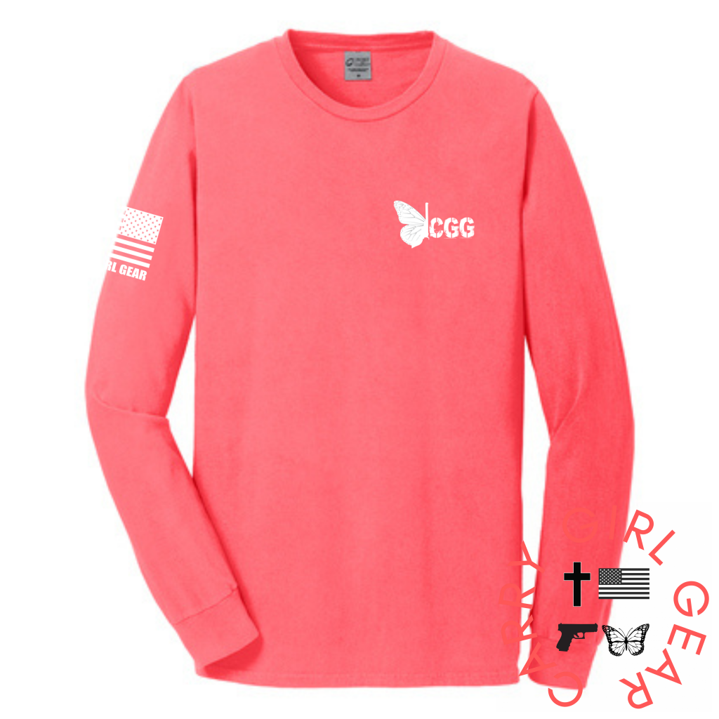 Cgg Long Sleeve Neon Coral / Xs