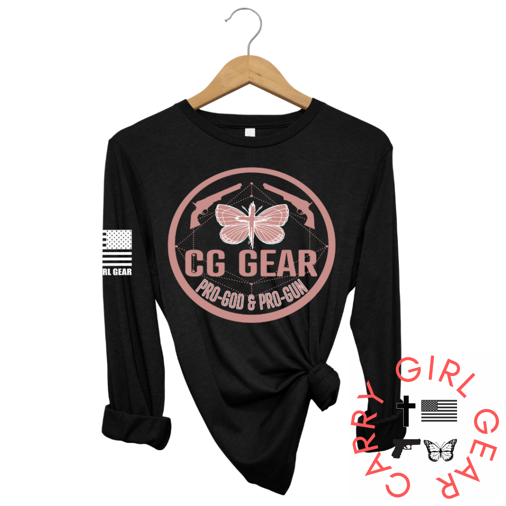 Cgg Original Long Sleeve Black/Rose / Xs