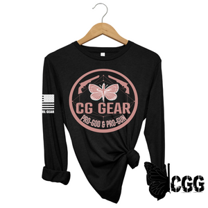 Cgg Original Long Sleeve Black/Rose / Xs