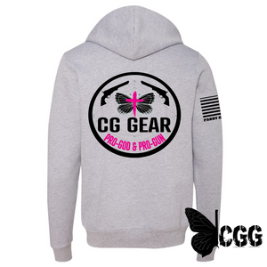 Cgg Original Zippered Hoodie Athletic Gray / Xs