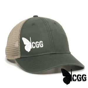 Cgg Ponytail Hat Olive