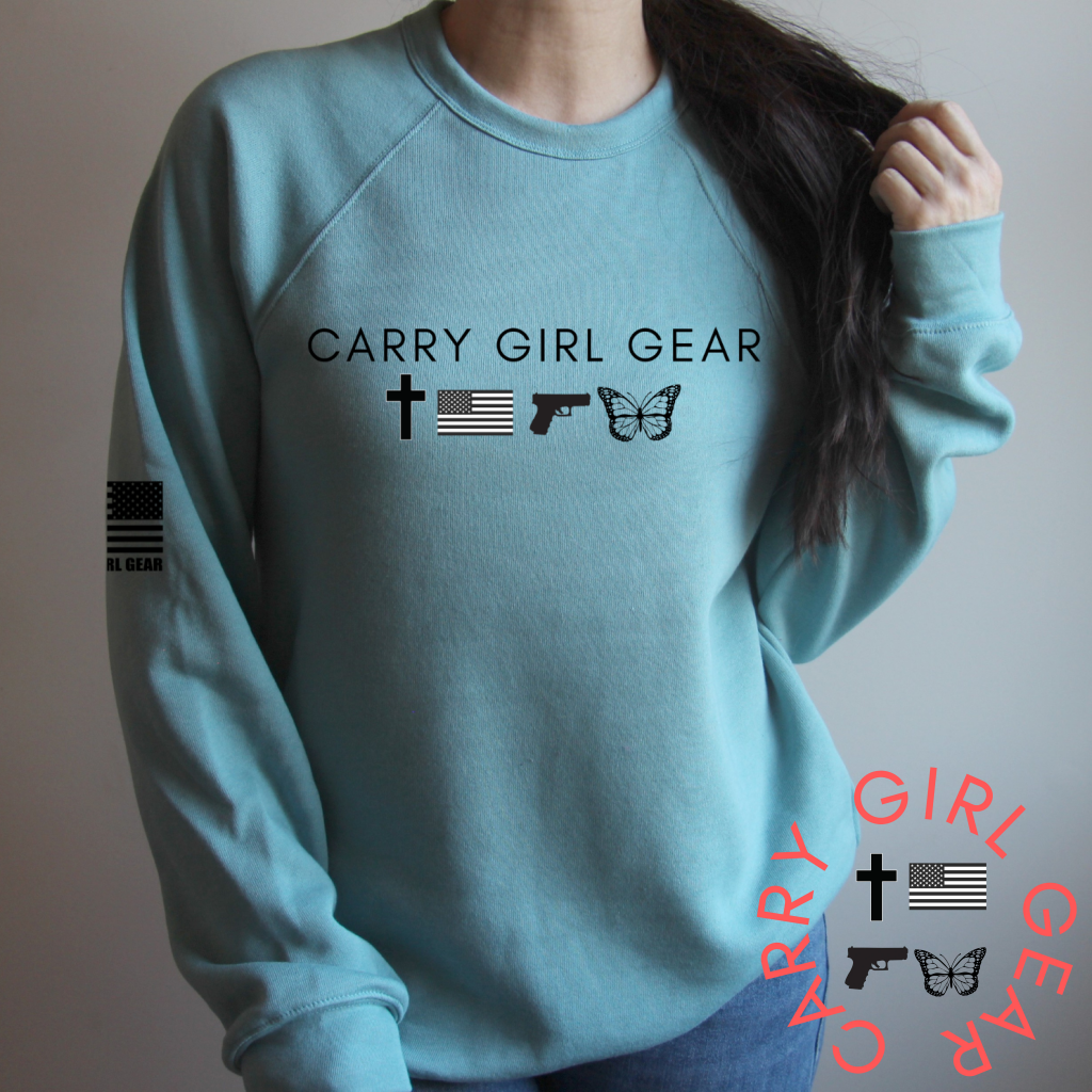 CGG SWEATSHIRT LAGOON / XS