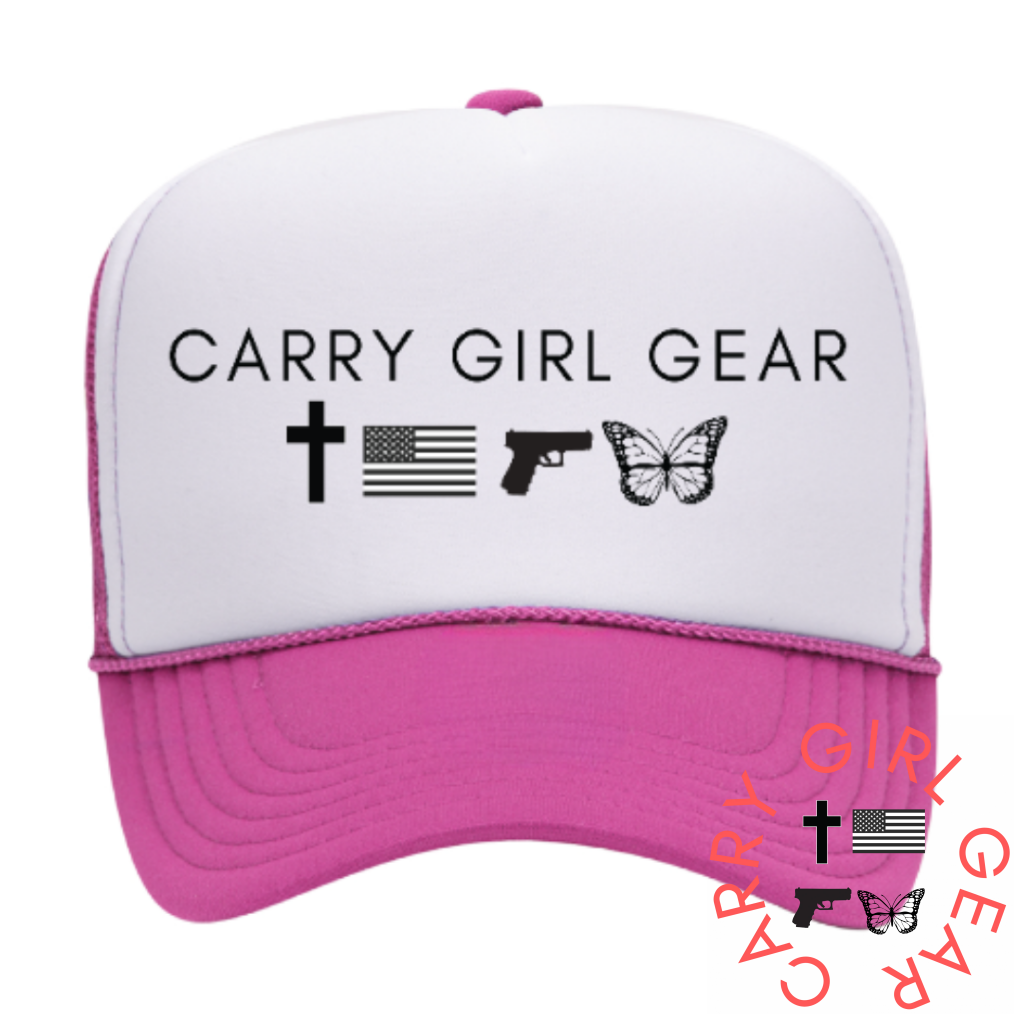 CGG TRUCKER Pink HAT
