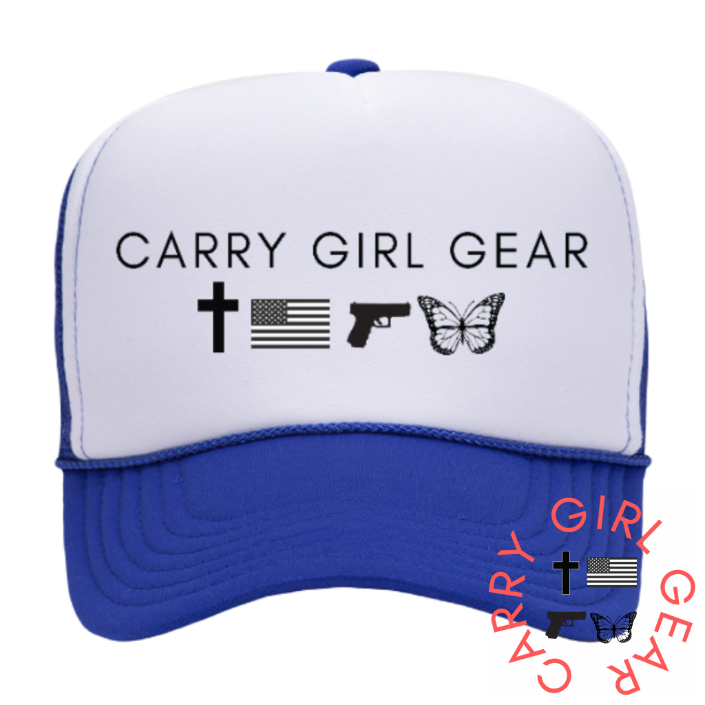 CGG TRUCKER ROYAL BLUE HAT
