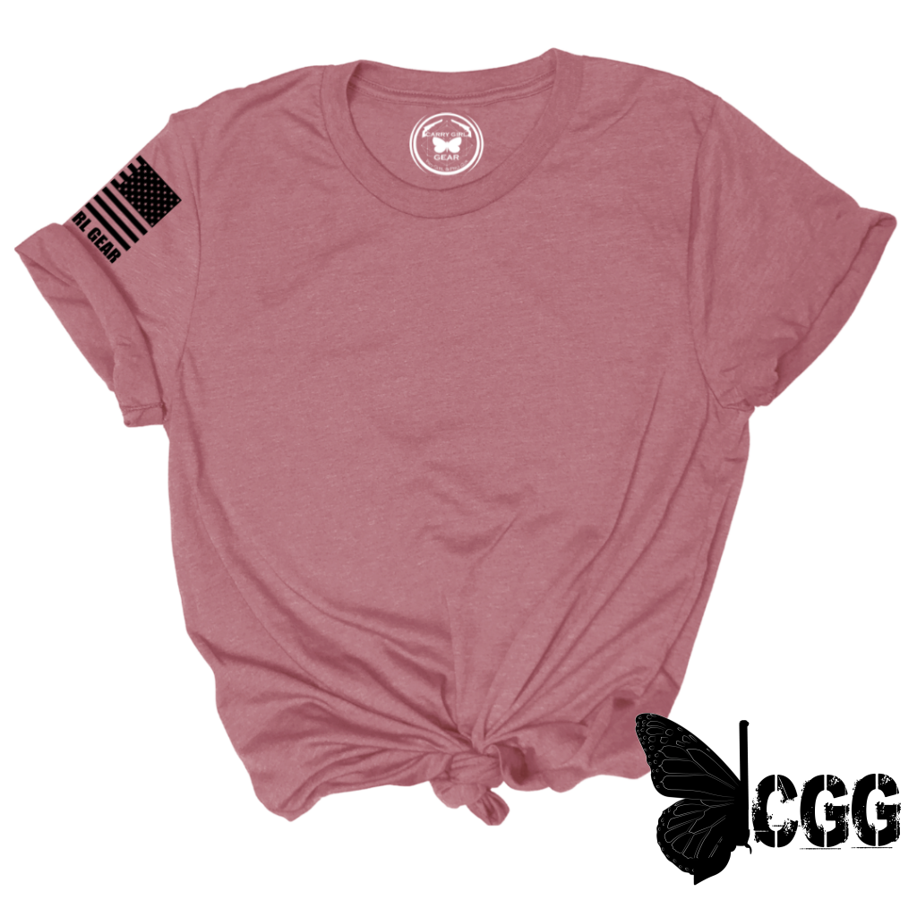 Cgg Wholesale Unisex Cut Tee Xs / Mauve Perfect