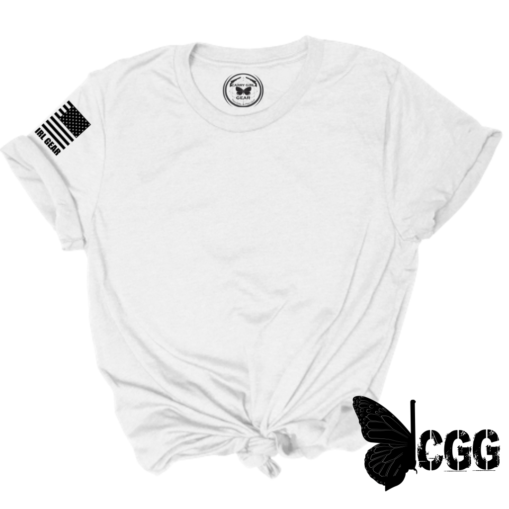 Cgg Wholesale Unisex Cut Tee Xs / White Perfect