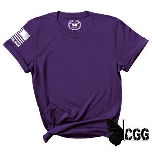 Cgg Wholesale Womens Cut Tee Xs / Purple Perfect