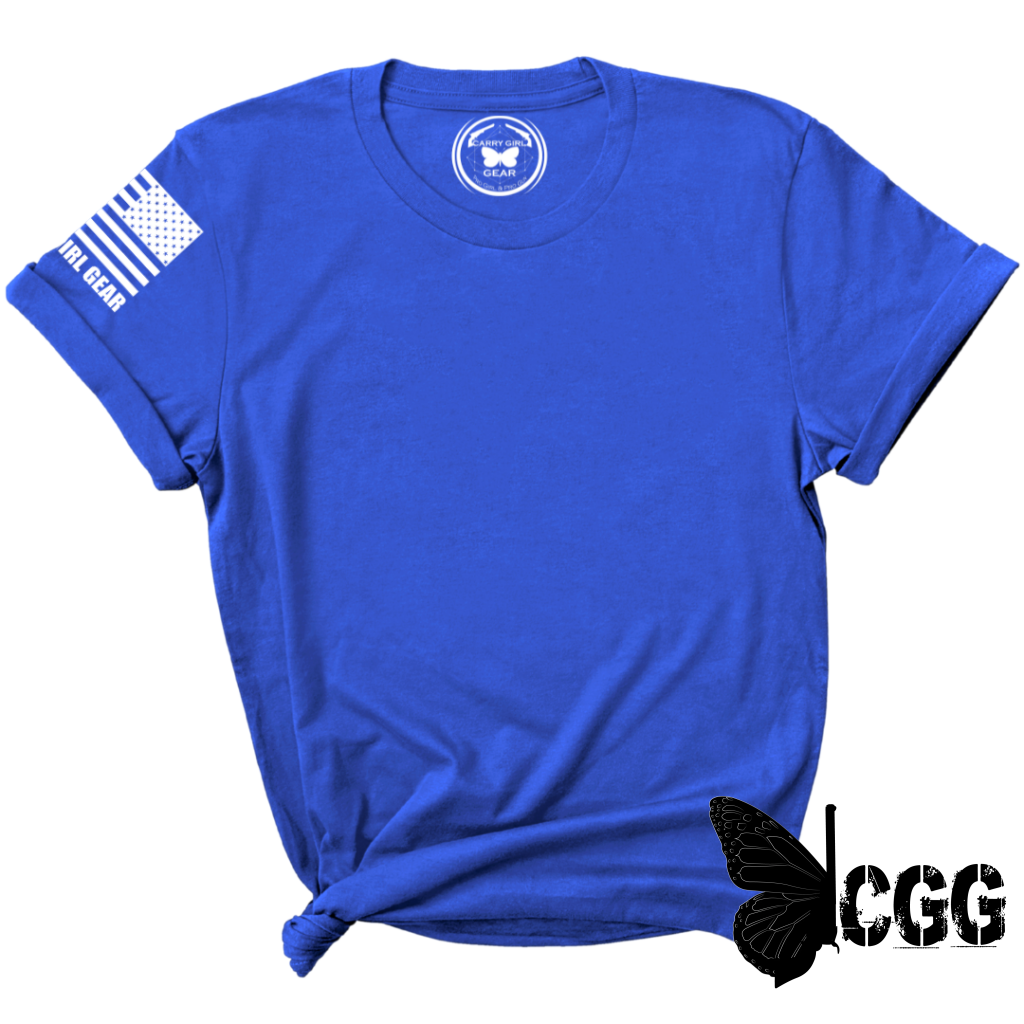 Cgg Wholesale Womens Cut Tee Xs / Royal Blue Perfect