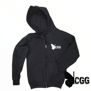 Cgg Zip Hoodie Sm / Black