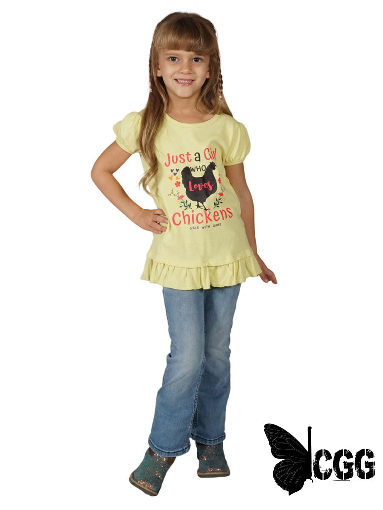 Chickadee Girls’ Tee 2T / Sunshine Tees