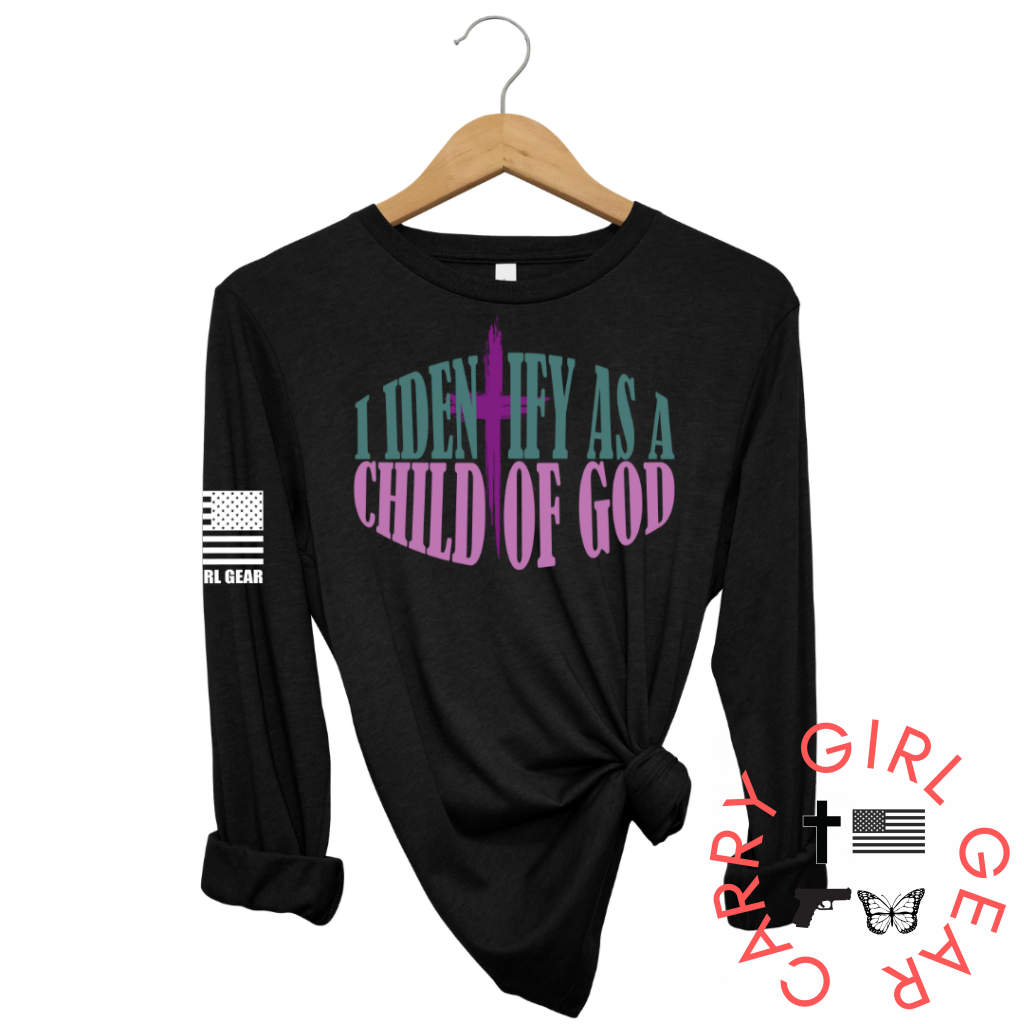 Child Of God Long Sleeve Black / Xs