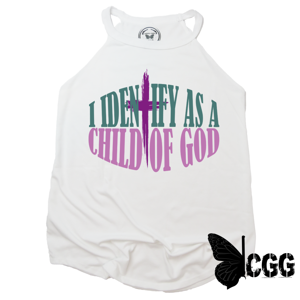 Child Of God Tank Xs / White Cgg Badass Tank