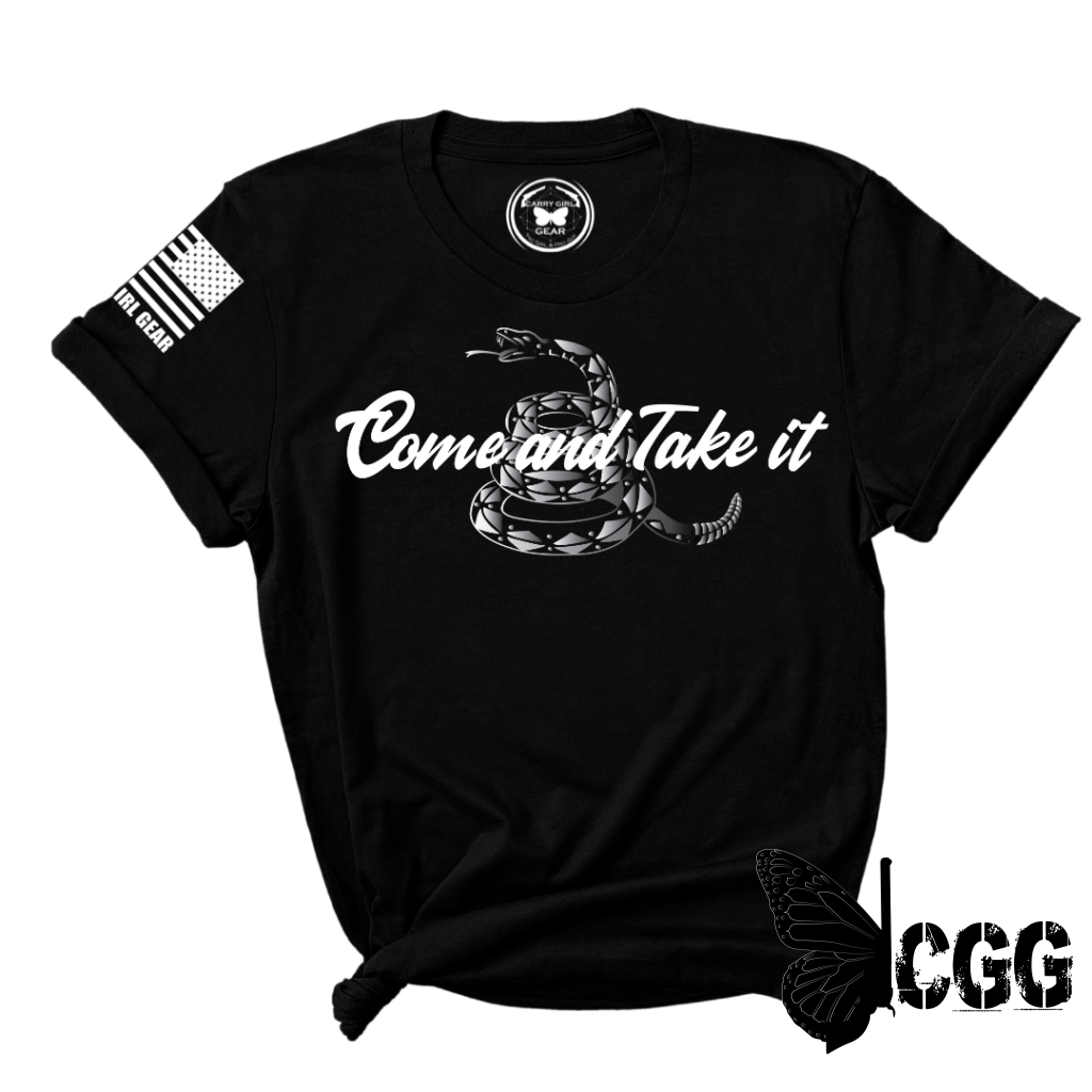 Come & Take It Tee Xs / Black Unisex Cut Cgg Perfect Tee