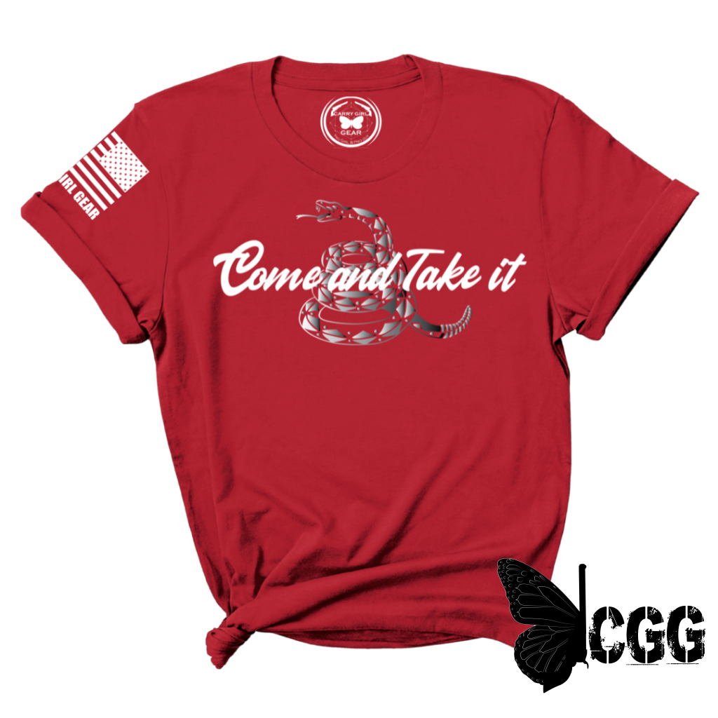 Come & Take It Tee Xs / Royal Blue Unisex Cut Cgg Perfect Tee