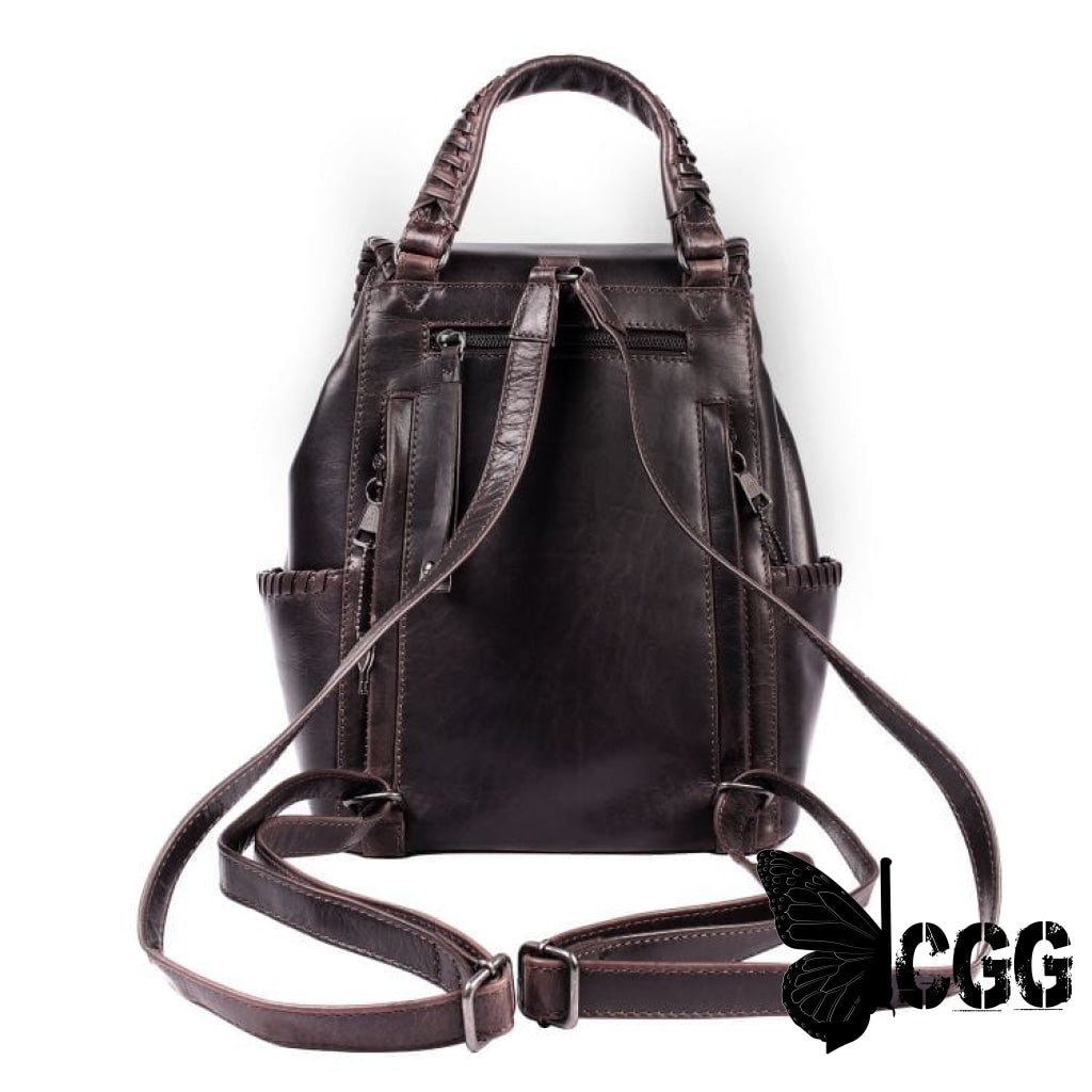 Concealed Carry Allie Leather Backpack By Lady Conceal Backpacks