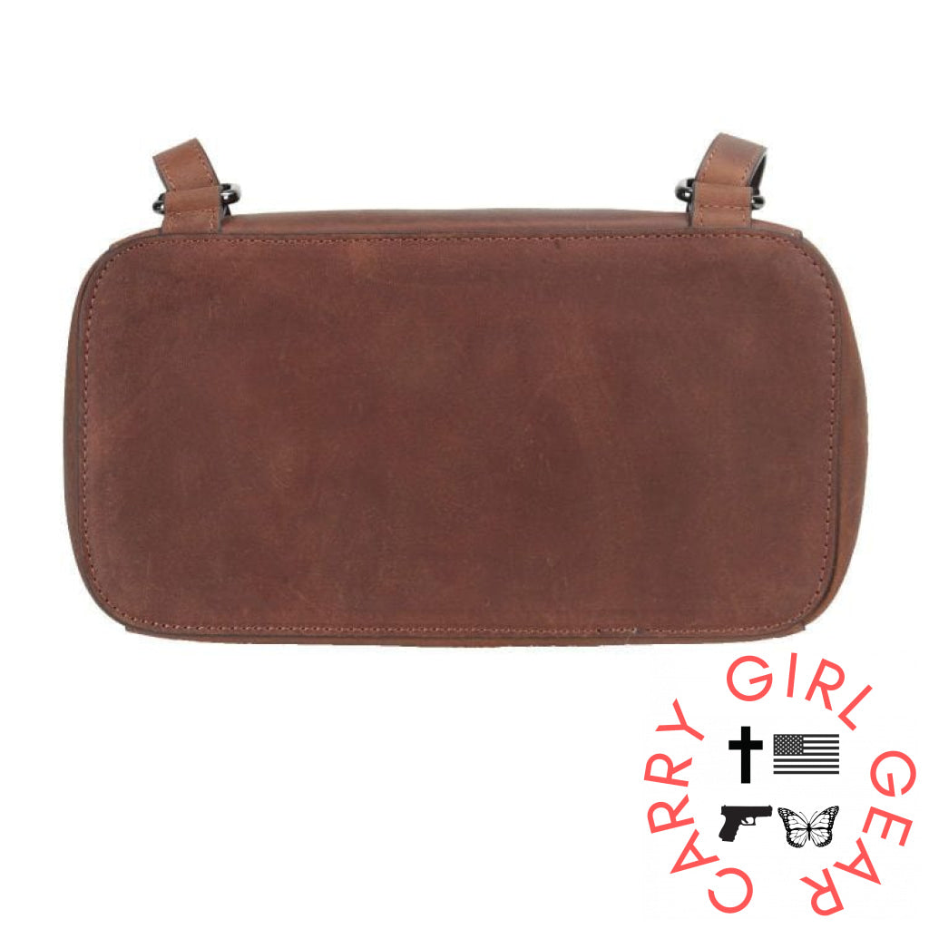 Concealed Carry Allie Leather Backpack By Lady Conceal Backpacks