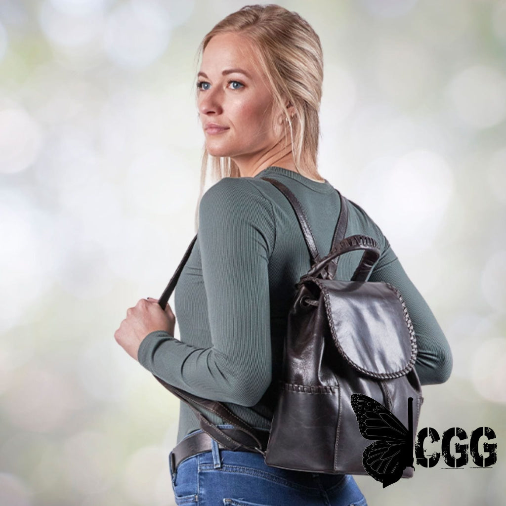 Concealed Carry Allie Leather Backpack By Lady Conceal Backpacks