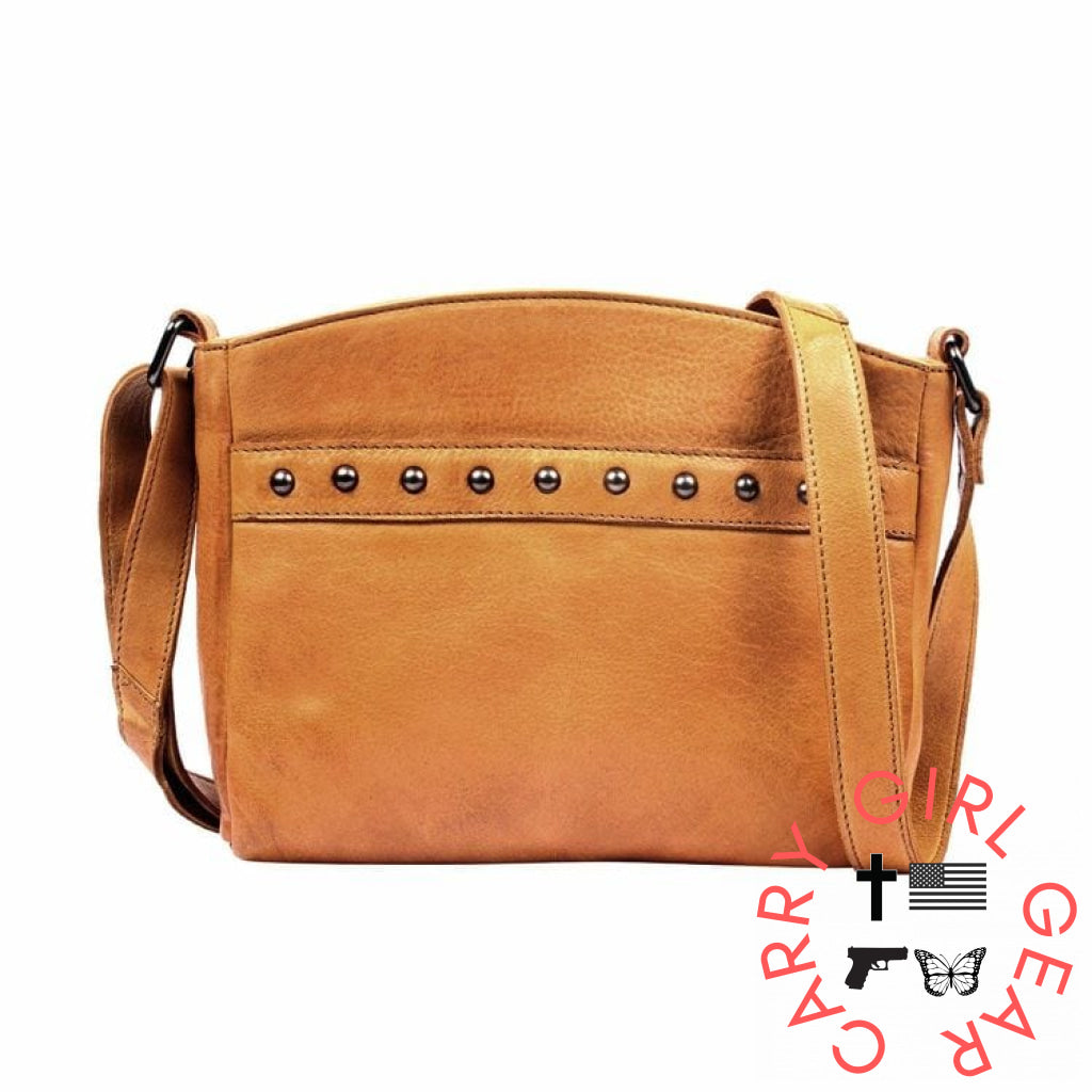 Concealed Carry Autumn Crossbody By Lady Conceal Mustard Bags