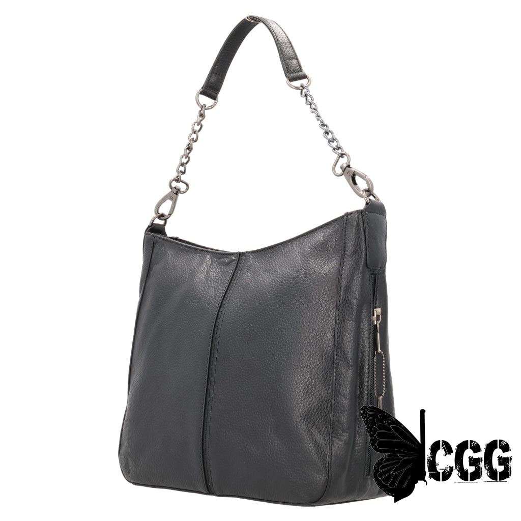 Concealed Carry Ava Leather Hobo By Lady Conceal