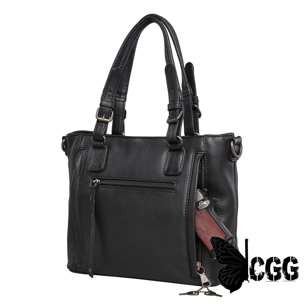 Concealed Carry Bailey Leather Satchel By Lady Conceal Satchels