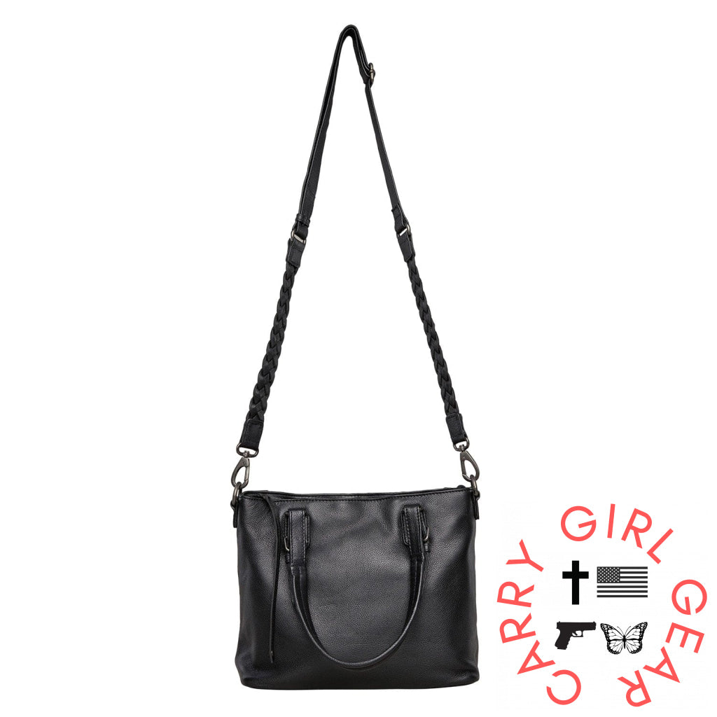 Concealed Carry Bailey Leather Satchel By Lady Conceal Satchels
