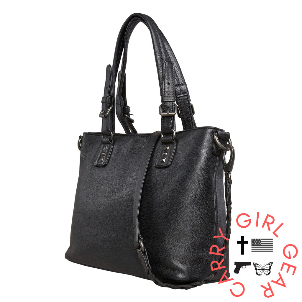 Concealed Carry Bailey Leather Satchel By Lady Conceal Satchels