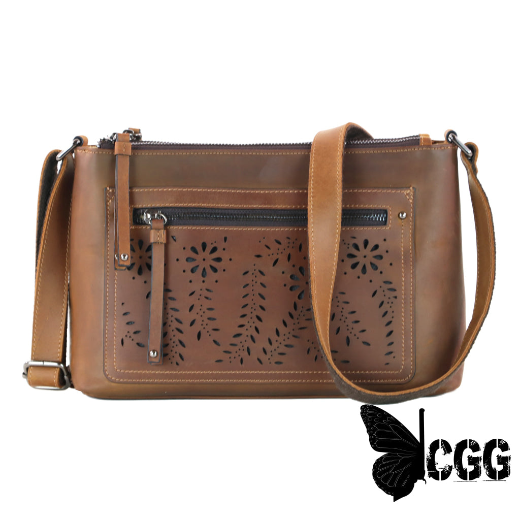 Concealed Carry Brynlee Leather Crossbody By Lady Conceal Bags