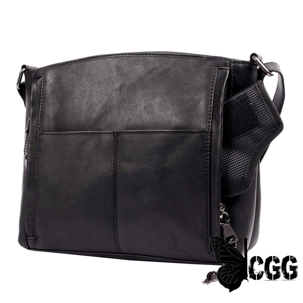 Concealed Carry Brynn Leather Crossbody By Lady Conceal Bags