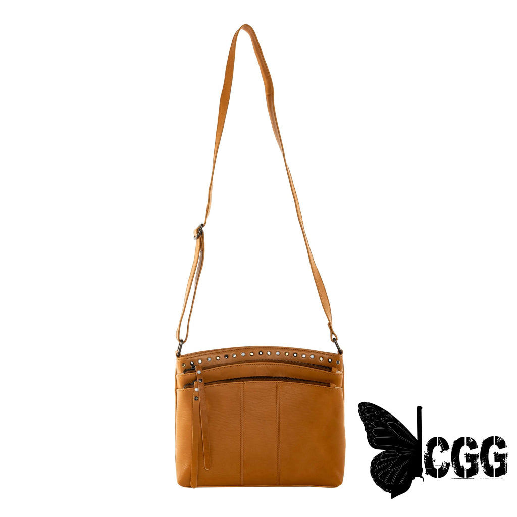 Concealed Carry Brynn Leather Crossbody By Lady Conceal Bags