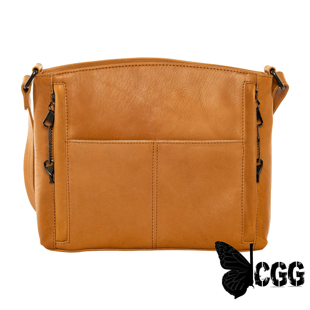 Concealed Carry Brynn Leather Crossbody By Lady Conceal Bags