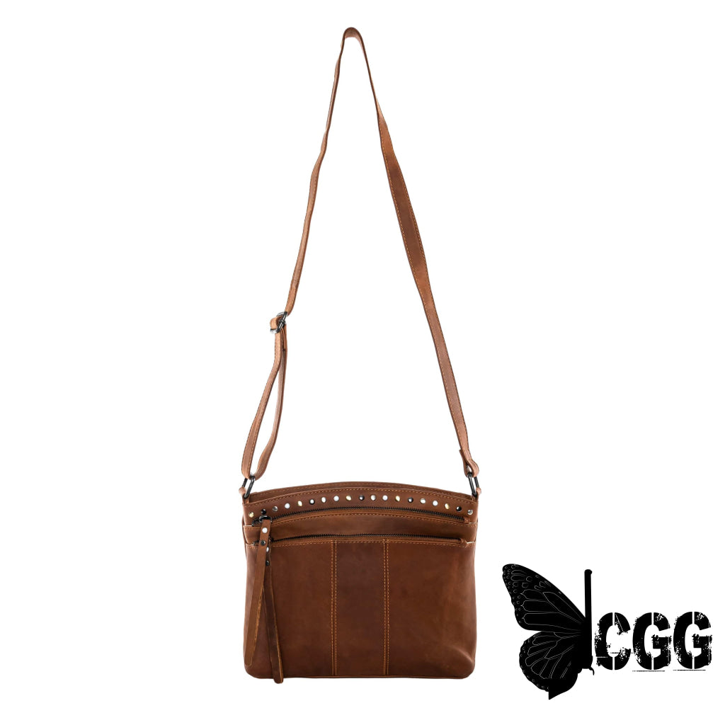 Concealed Carry Brynn Leather Crossbody By Lady Conceal Bags