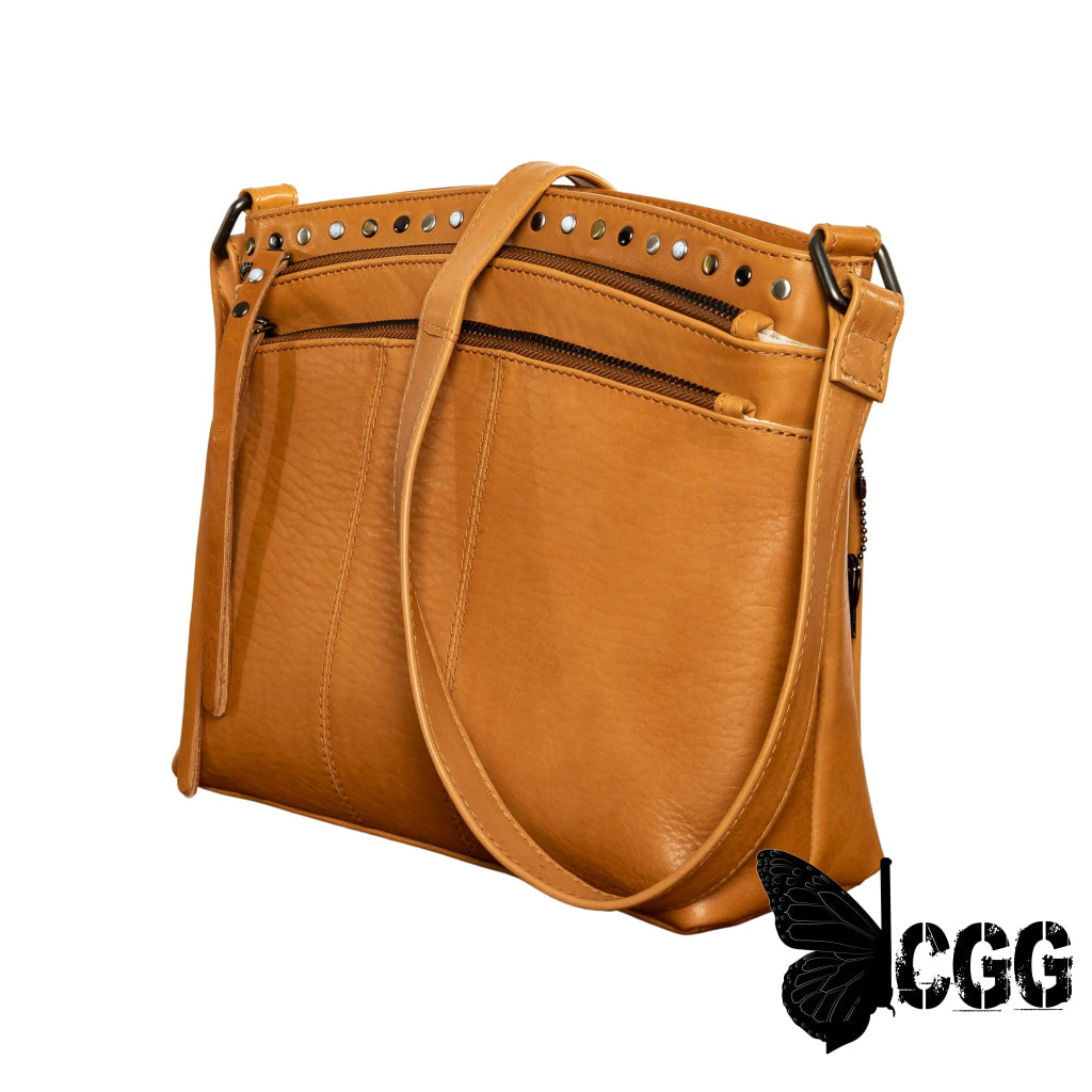 Concealed Carry Brynn Leather Crossbody By Lady Conceal Bags