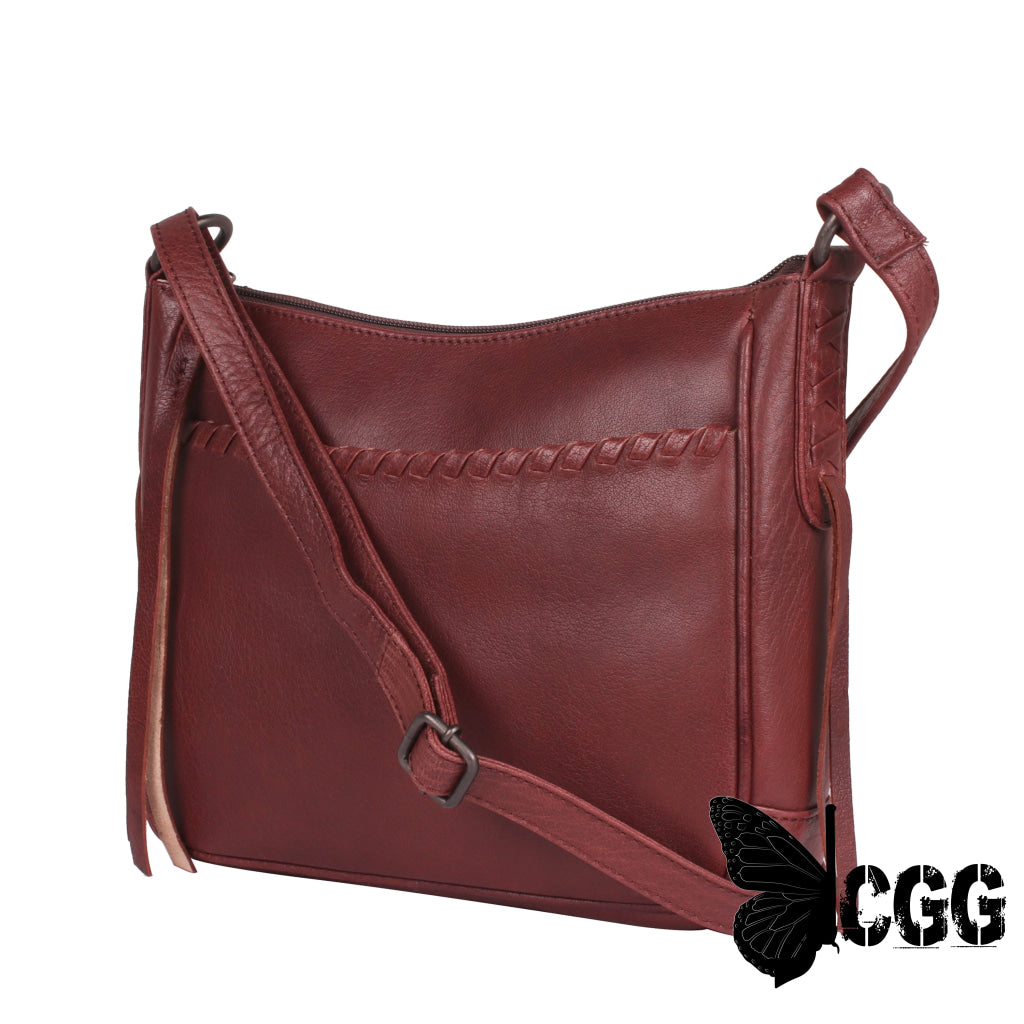 Concealed Carry Callie Leather Crossbody By Lady Conceal Bags