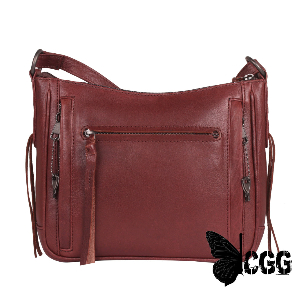 Concealed Carry Callie Leather Crossbody By Lady Conceal Bags