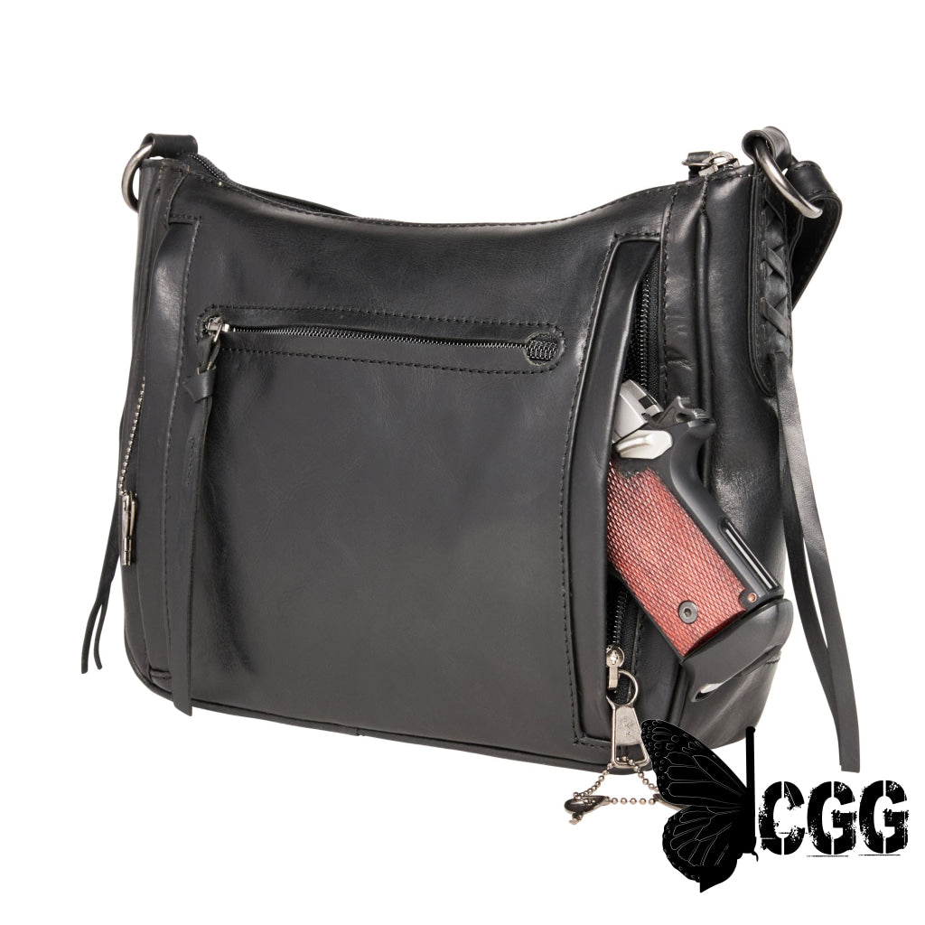 Concealed Carry Callie Leather Crossbody By Lady Conceal Bags