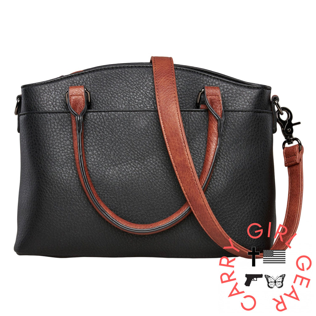 Concealed Carry Carly Satchel By Lady Conceal Black Satchels