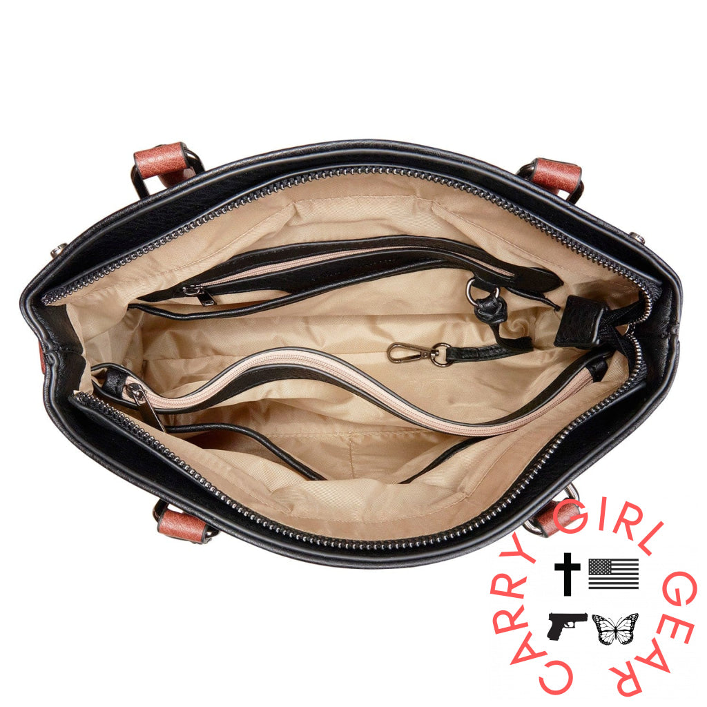 Concealed Carry Carly Satchel By Lady Conceal Satchels