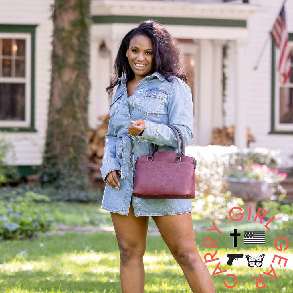 Concealed Carry Carly Satchel By Lady Conceal Satchels