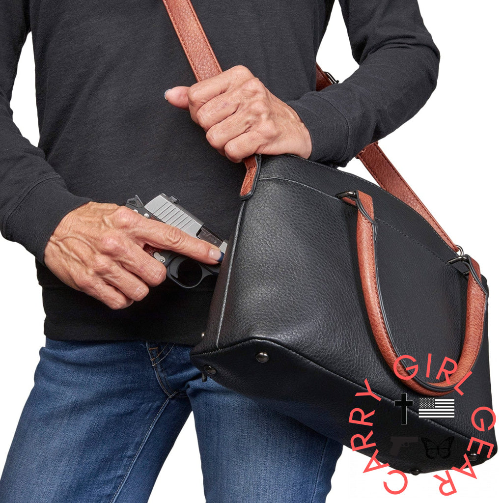 Concealed Carry Carly Satchel By Lady Conceal Satchels