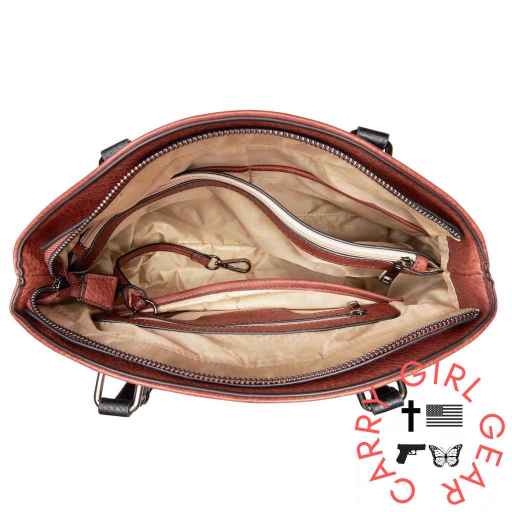 Concealed Carry Carly Satchel By Lady Conceal Satchels
