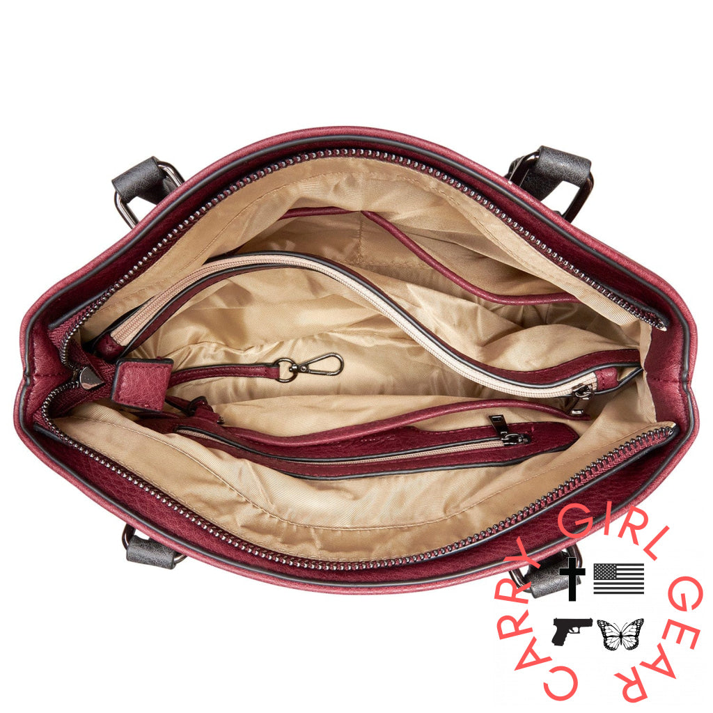 Concealed Carry Carly Satchel By Lady Conceal Satchels
