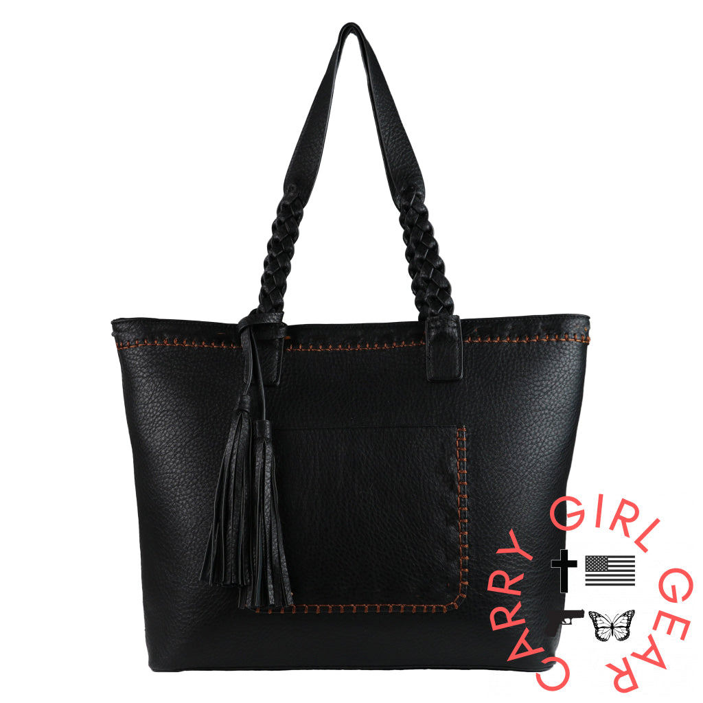 Concealed Carry Cora Tote By Lady Conceal Black Totes